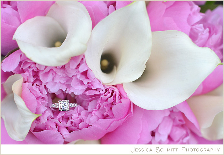 pink-peonies-calla-lily-wedding-bouquet Pink Peonies and While Calla Lily Wedding Bouquet