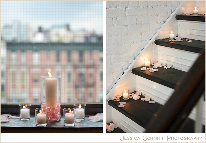 nyc-loft-wedding-stairs-photo NYC SoHo loft wedding photography