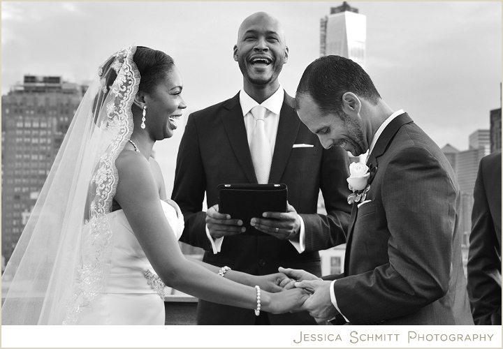 nyc-rooftop-wedding-skyline-view NYC rooftop skyline wedding photography
