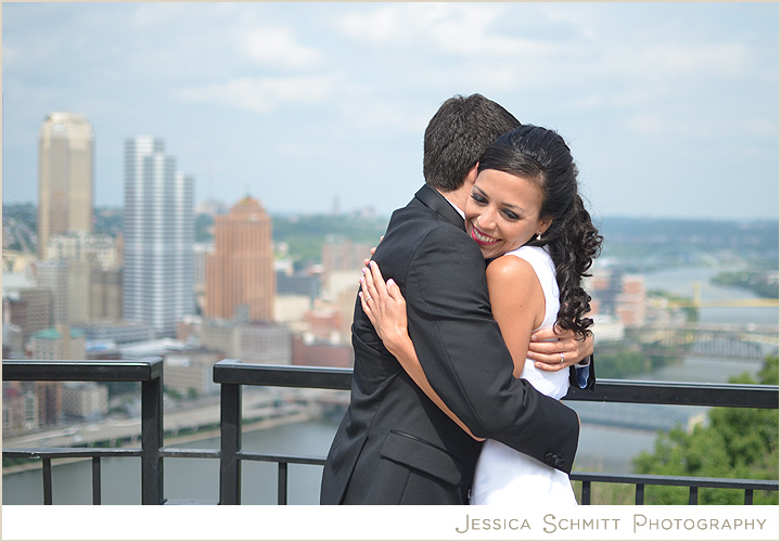 wedding-mt-washington-matt-maria-sheppard Pittsburgh Wedding