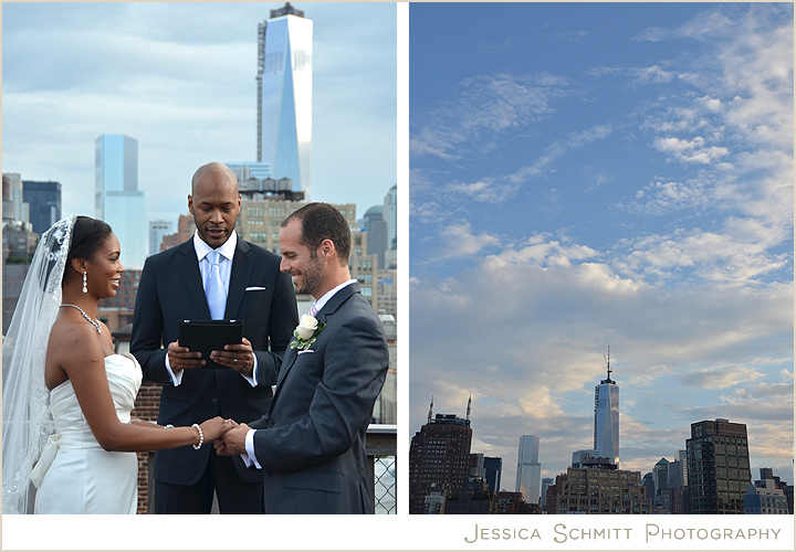 wedding-venue-nyc-scenic-view Manhattan rooftop wedding with scenic view, NYC