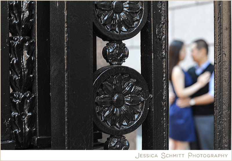 Columbia_nyc_Engagement-iron-gate Columbia University Engagement Photography NYC