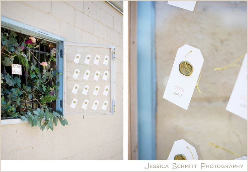 escort-cards-fourteen-fourty-brooklyn escort cards diy tags with seals