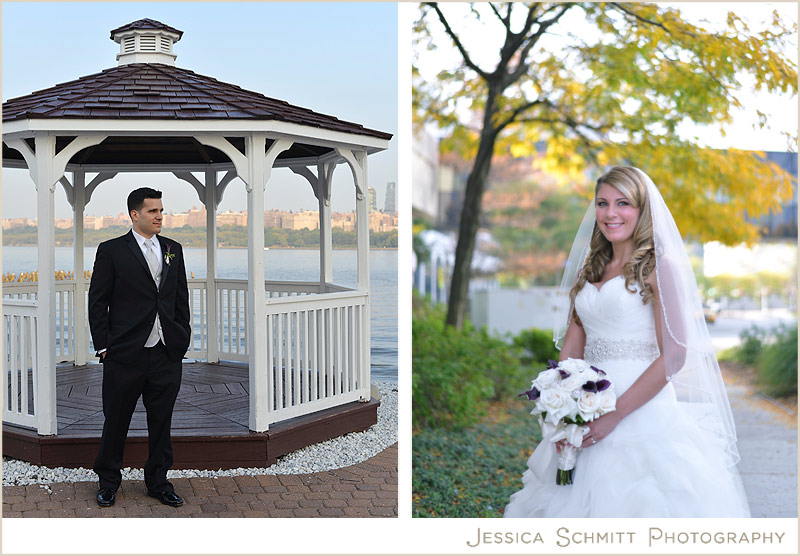 nyc-wedding-beautiful-portrait wedding photography waterside restaurant NJ