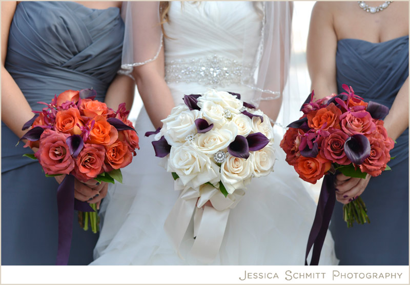 wedding-autumn-bouquet-ideas-purple Wedding fall colors bouquet purple orange