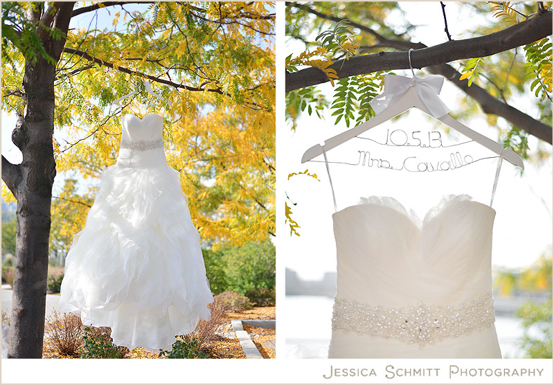 wedding-dress-love-hanger beautiful wedding dress photography