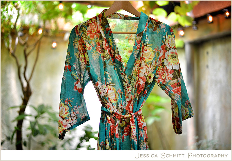 wedding-getting-ready-robe bride's getting ready robe floral
