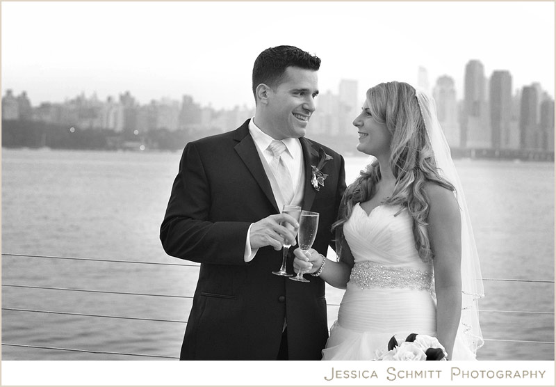 wedding-nyc-skyline-view NYC skyline view wedding photography
