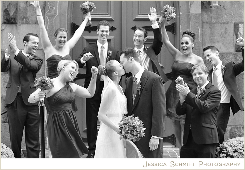 wedding-party-celebration-photo Wedding Bridal Party celebration cheering