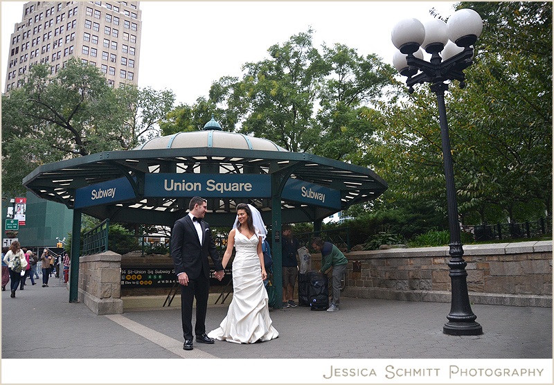 union-square-subway-NYC-wedding-ny Union Square Subwau station Wedding NYC