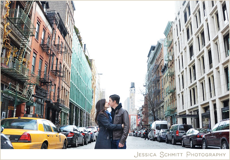 east-village-engagement NYC engagement skyline taxi city love