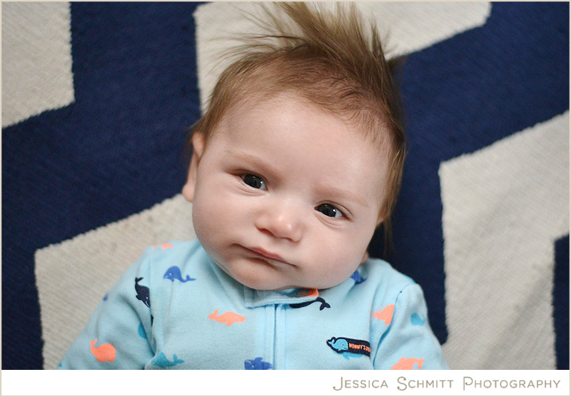 newborn-baby-blue-photography Cute baby photo pajamas