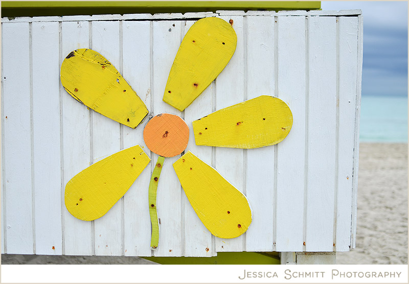 miami-ocean-flower-south-beach Miami South beach lifeguard stand ocean