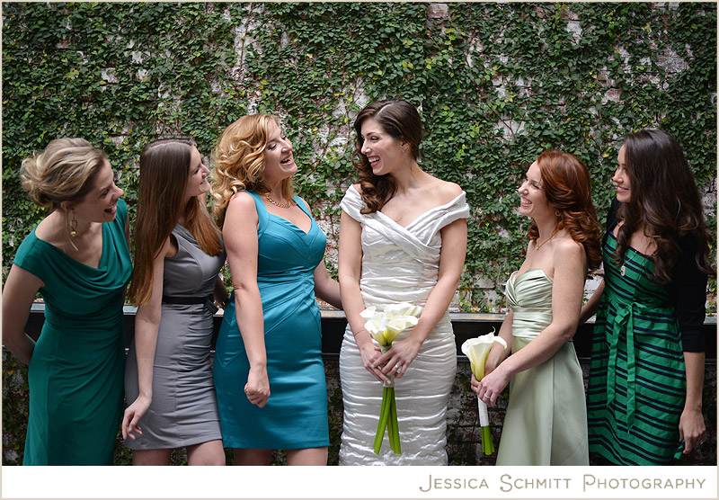 nyc-wedding-photo-bridesmaids NYC wedding The Foundry LIC