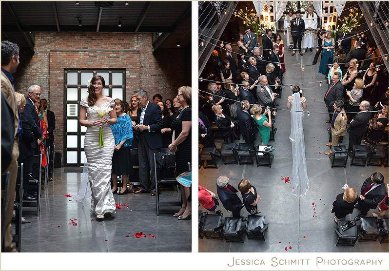 the-foundry-nyc-wedding-photography-venue The foundry wedding ceremony birds eye view