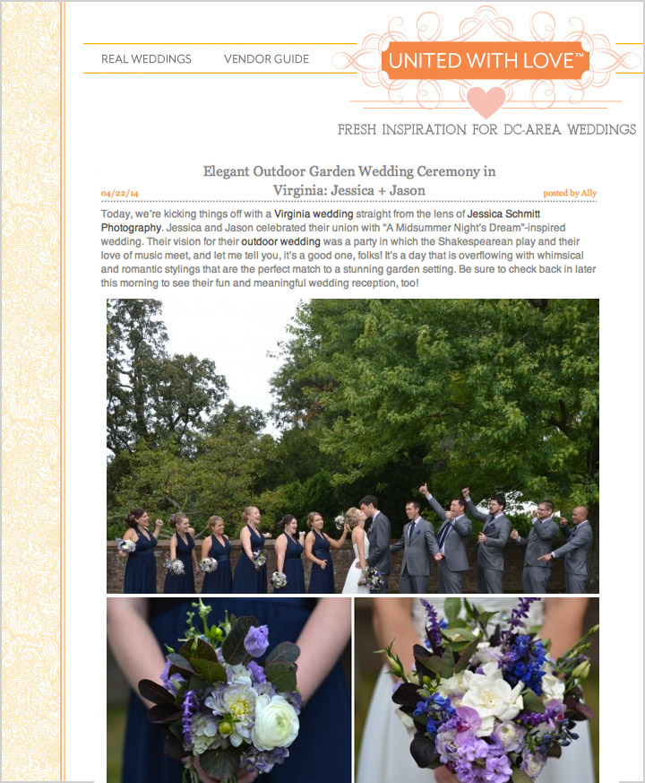 Blog-UnitedWithLove-morven-park-wedding featured on united with love