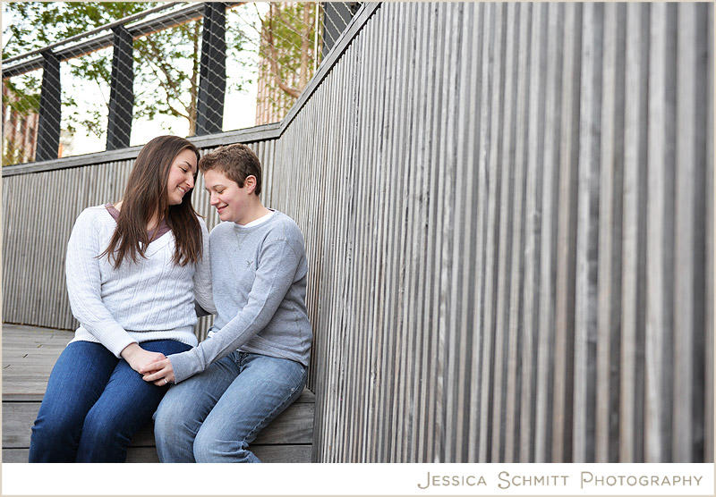 JSchmittPhoto-LaurenSam-sample1 engagement photography NYC the high line, modern, artistic, unique