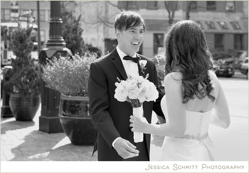 first-look-wedding-photography-nyc Hudson Hotel wedding photography, NYC