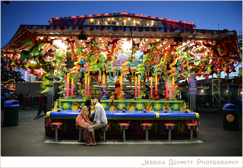 Coney_Island_engagement_games Coney Island Engagement photography nyc