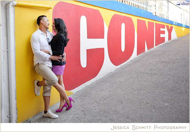 Coney_Island_engagement_photo Coney Island Engagement photography nyc