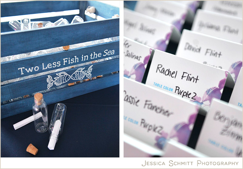 message-in-a-bottle-wedding-notes Horn blower yacht wedding NYC