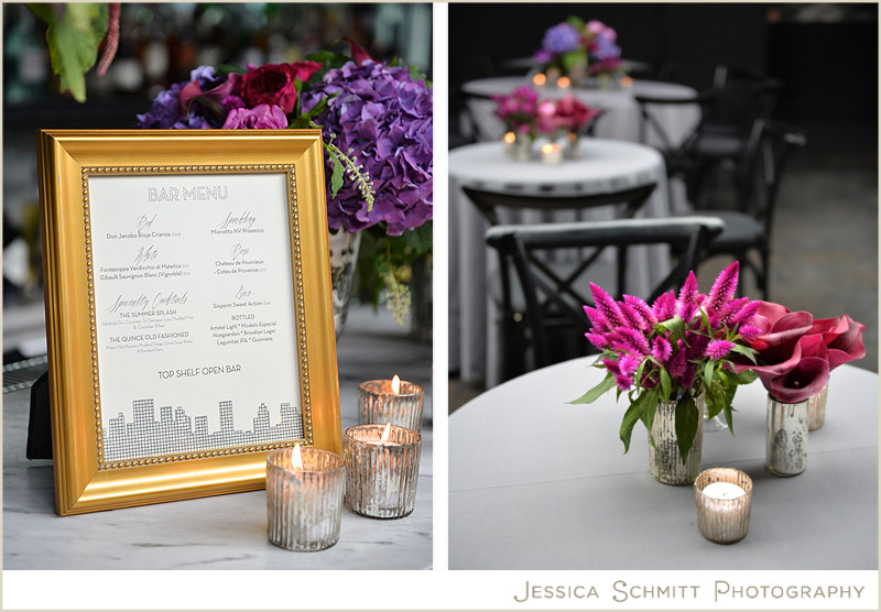 unusual-purple-flowers-wedding purple flower wedding centerpieces