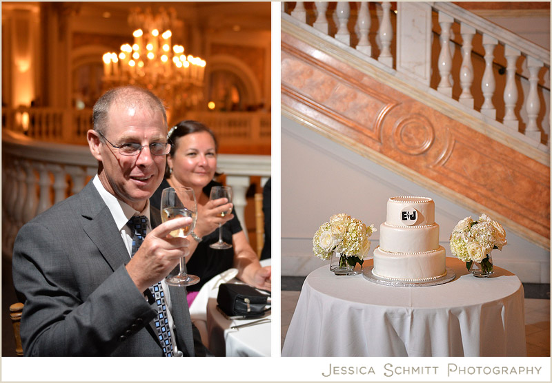 wedding-cake-toast wedding cake