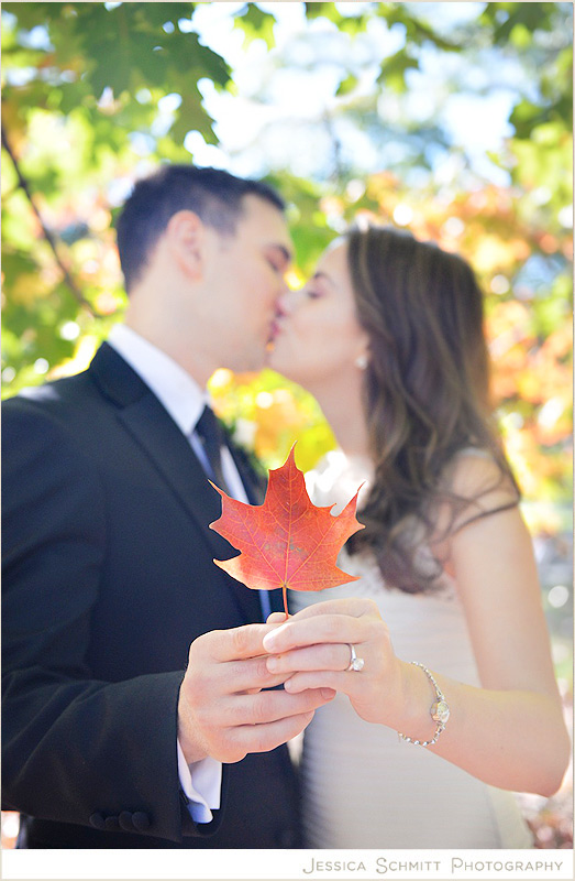 fall-Central-Park-wedding-photography Central Park Autumn Wedding leaf