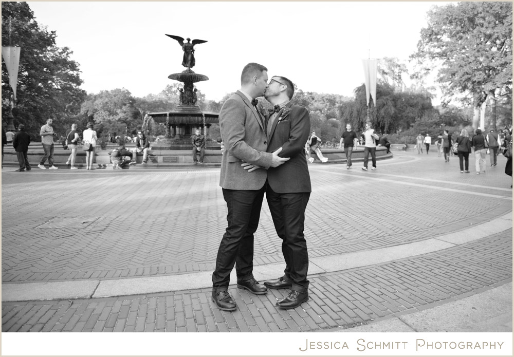 gay-wedding-bethesda-terrace central park gay wedding photography