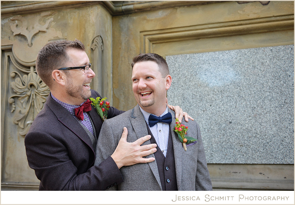 two-grooms-wedding central park gay wedding photography