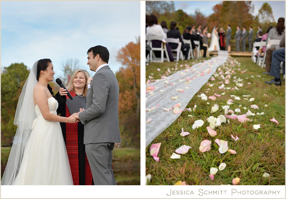 wedding-ceremony-fall-hudson-valley wedding ceremony hudson valley NY