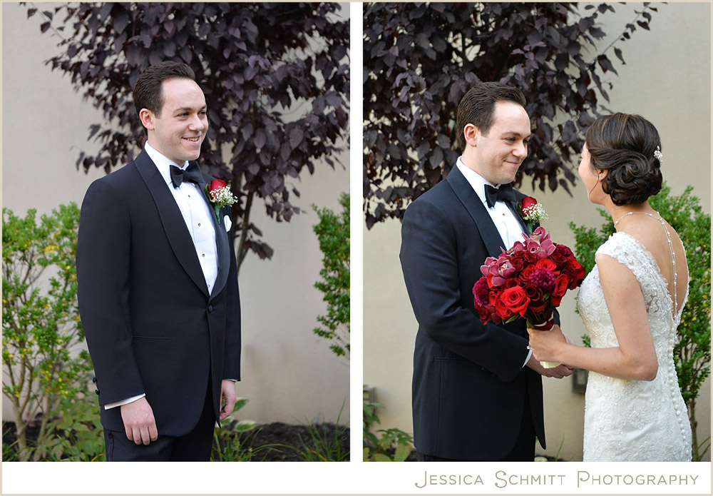 wedding-first-look-bride-groom first look wedding photography