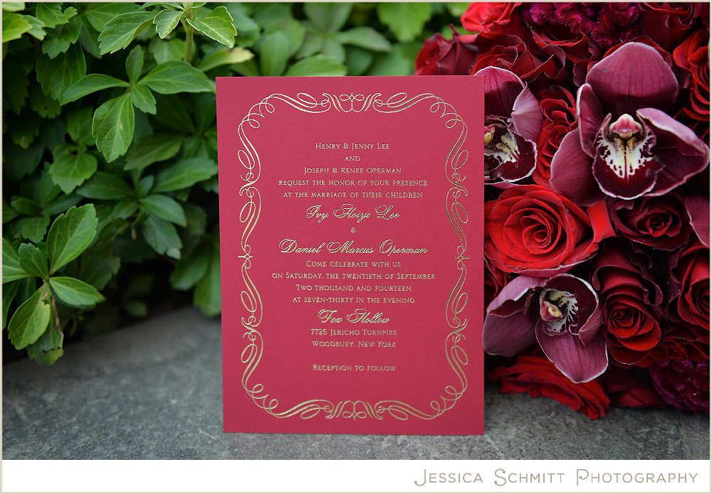 wedding-invitation-red-gold red gold invitation wedding