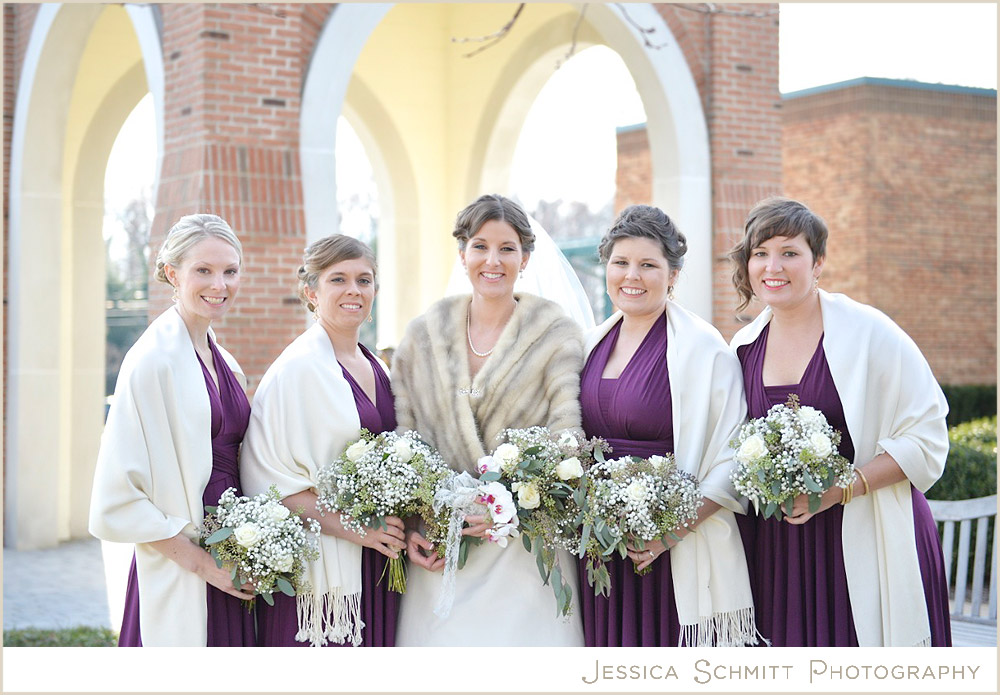 bridesmaids-purple-dresses bridesmaids wedding photography