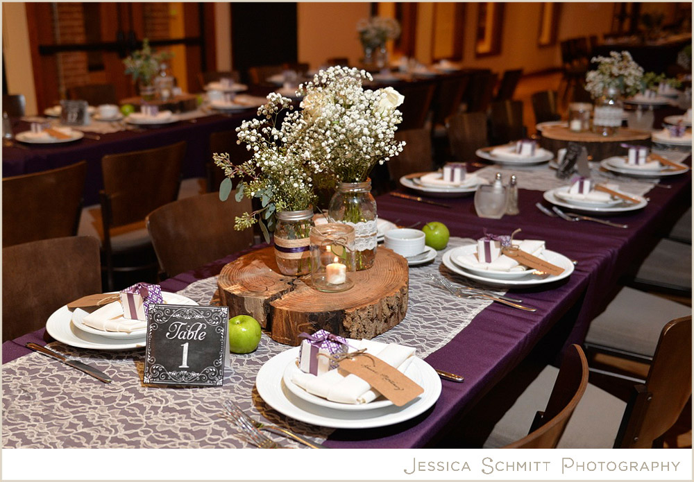 table-tree-stump-centerpiece-rustic rustic centerpiece tree stump