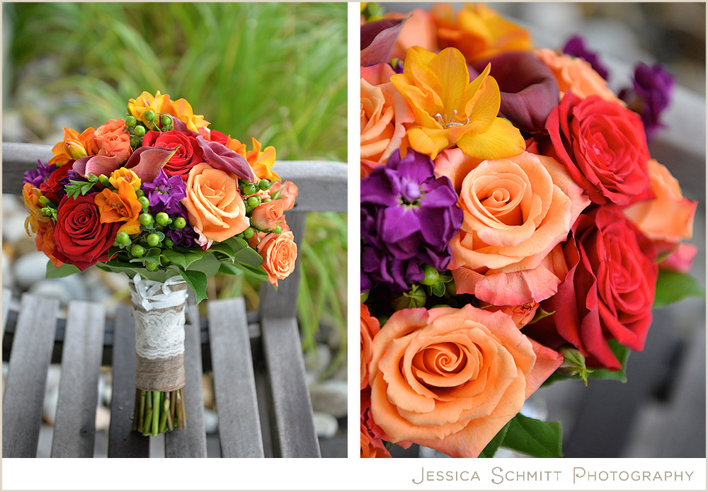 aumtumn-orange-wedding-bouquets aumtumn orange wedding bouquets