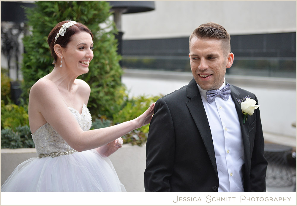 first-look first look wedding photography