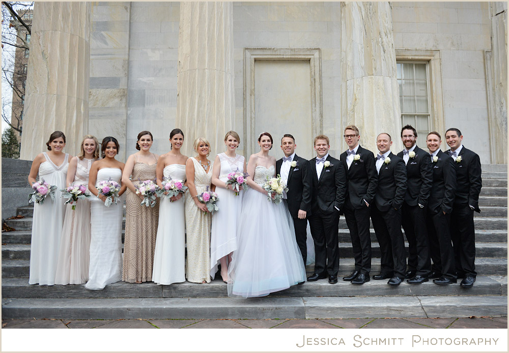 philly-wedding-party-cream-color Philadelphia wedding photography