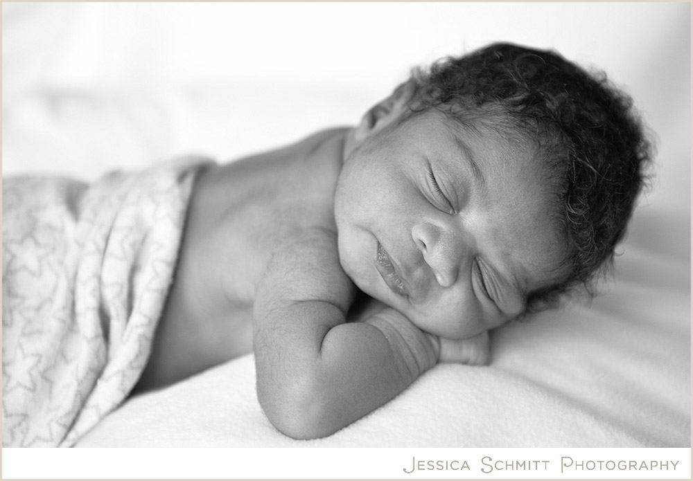 cute-sleepy-baby newborn baby photography maryland