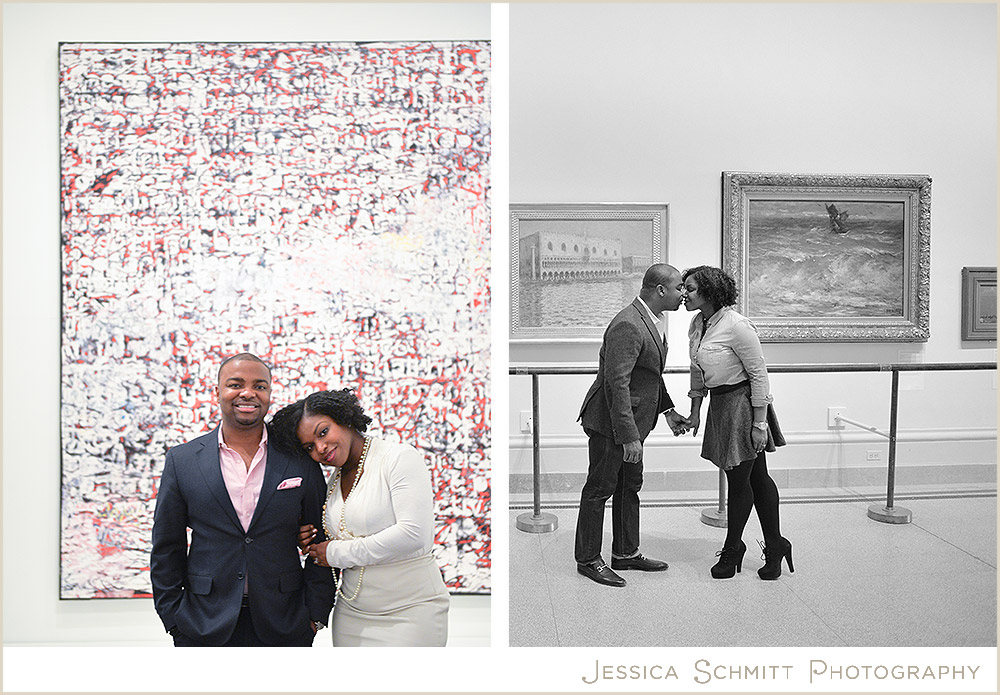 art-gallery-brooklyn-engagement Brooklyn engagement photography