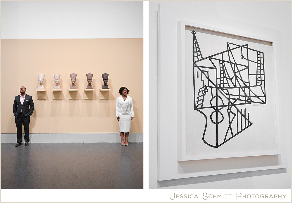 engagement-art-gallery brooklyn art engagement photography