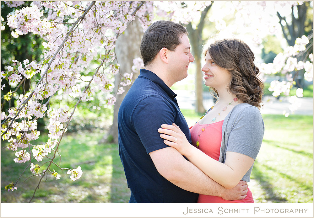 cherry-blossom-sneak-peek Cherry Blossom Washington DC engagement photography