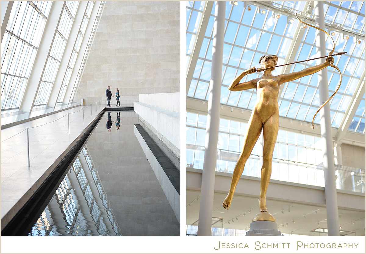 Metropolitan museum of art engagement photography