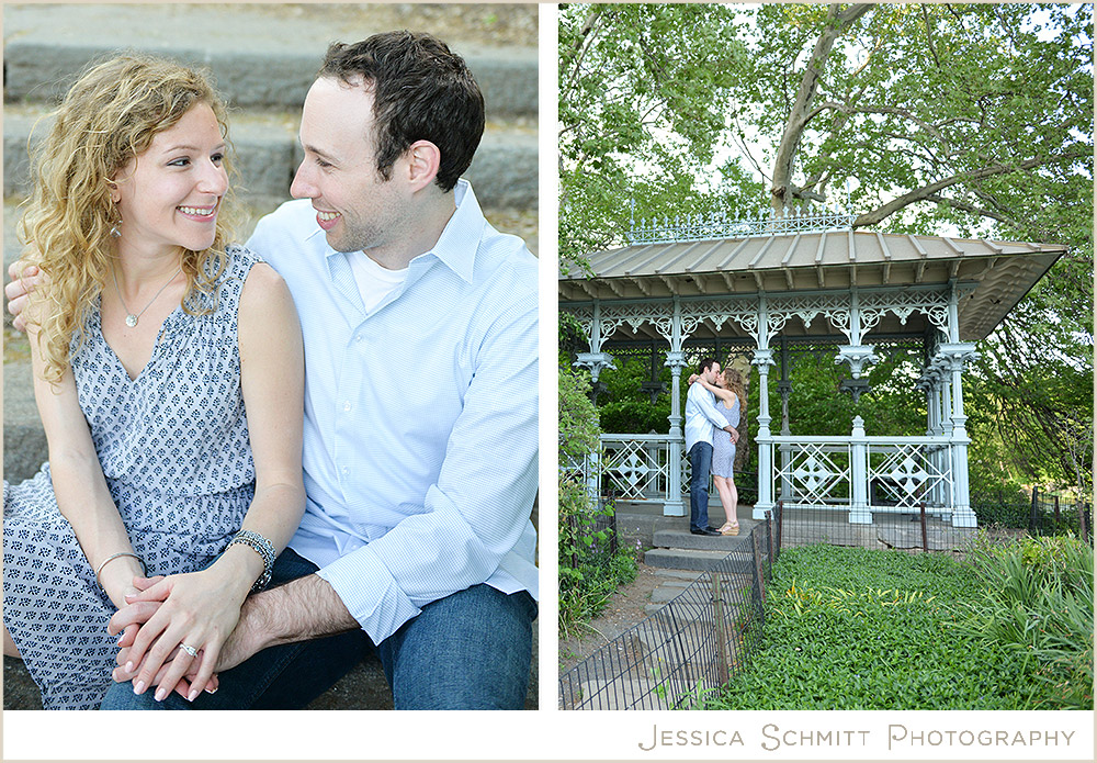 Central-Park-engagement-ladies-pavillion Central Park Engagement photography, NYC