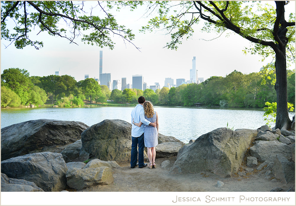 Central-Park-engagement-lake Central Park Engagement photography, NYC