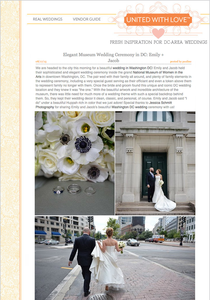 Museum of Women in the Arts Wedding