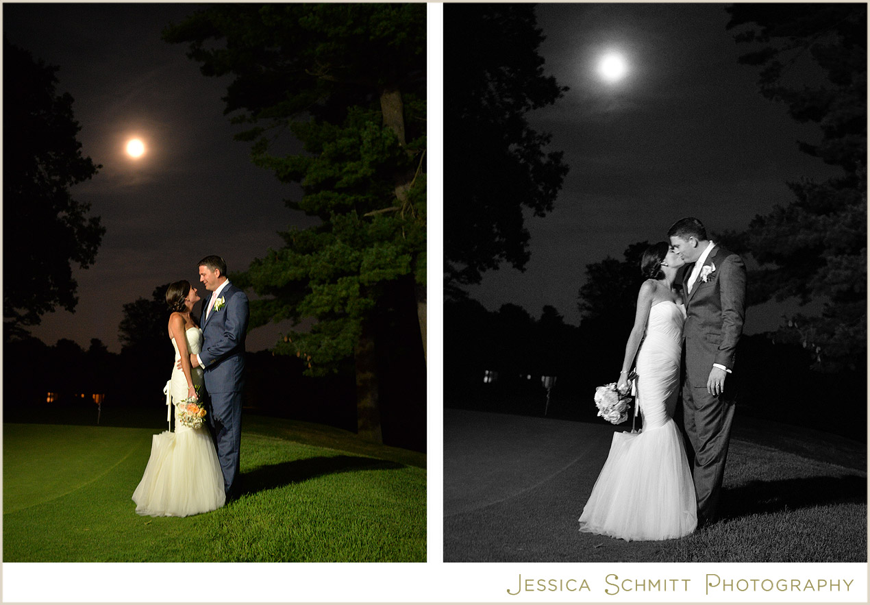 night time wedding photography