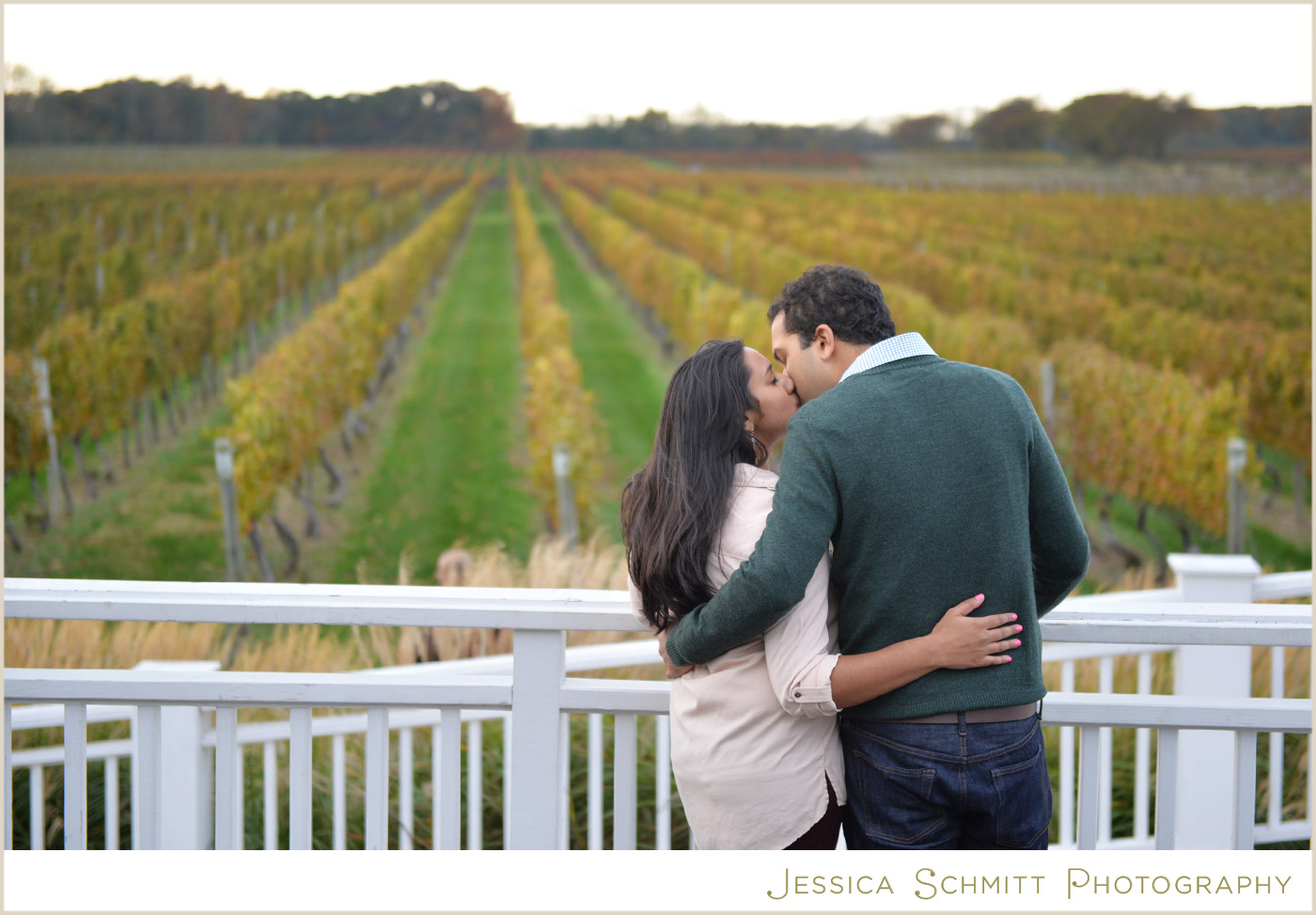 Bedell Winery long island NY engagement
