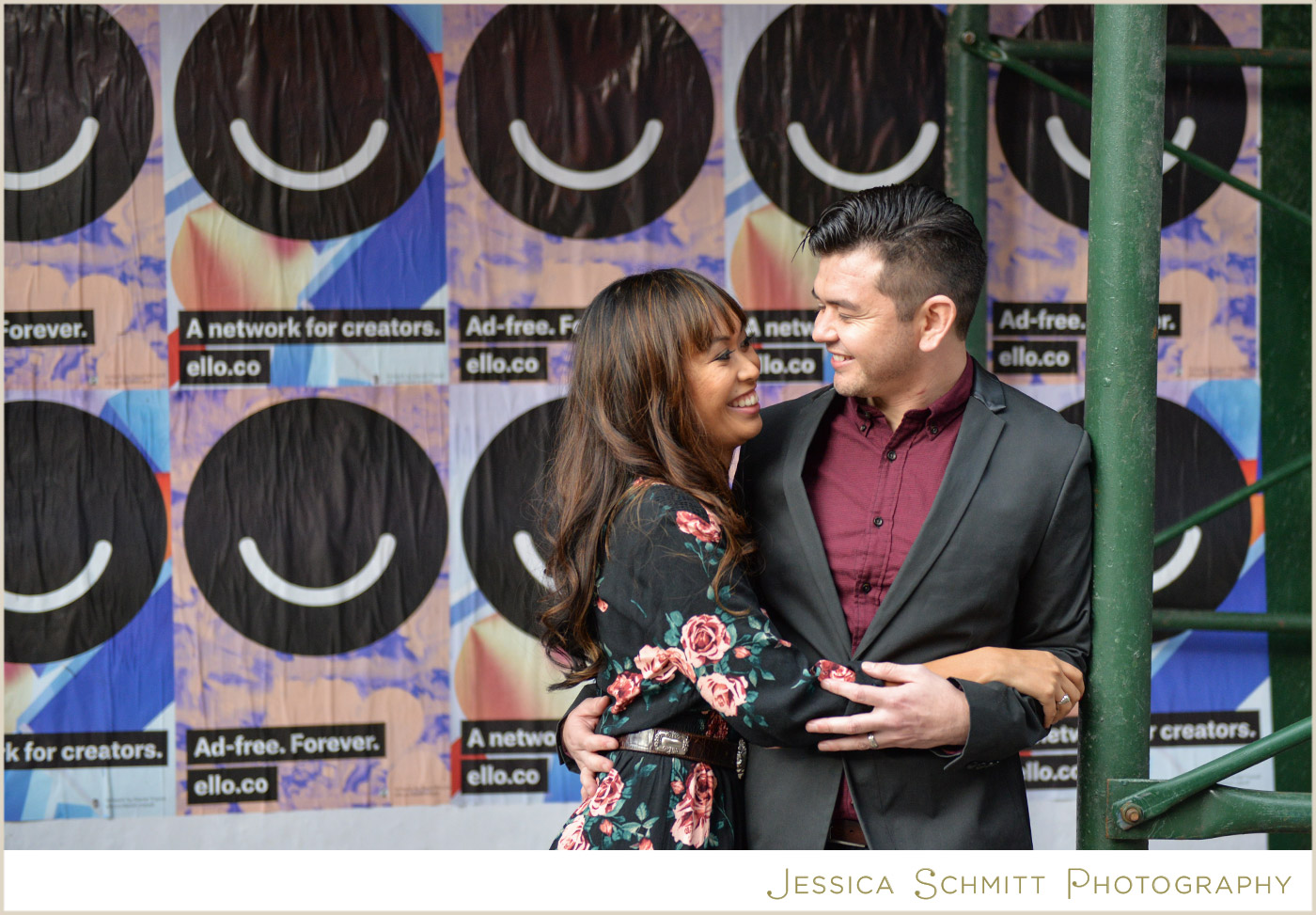 NYC lower east side engagement photography