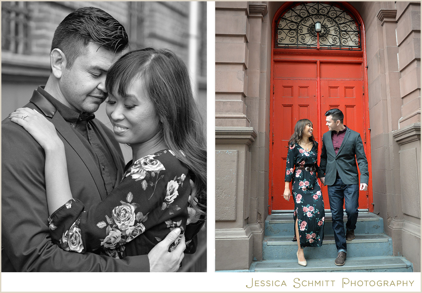 NYC lower east side engagement photography